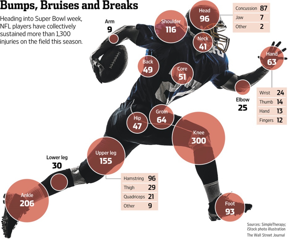 bumps bruices and breaks